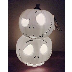 Nightmare Before Christmas light up Jack Skellington Pumpkin Stack NWT (W4006)